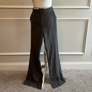 BCBG Maxazria Grey wool blend trouser pants size 8